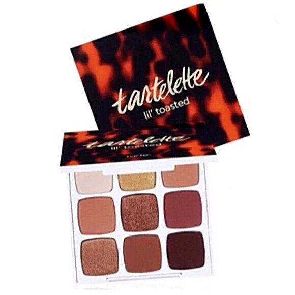 BRAND NEW Tartelette Lil Toasted Eye Shadow Palette: 6 Matte & 3 Shimmer Colors - Picture 1 of 9